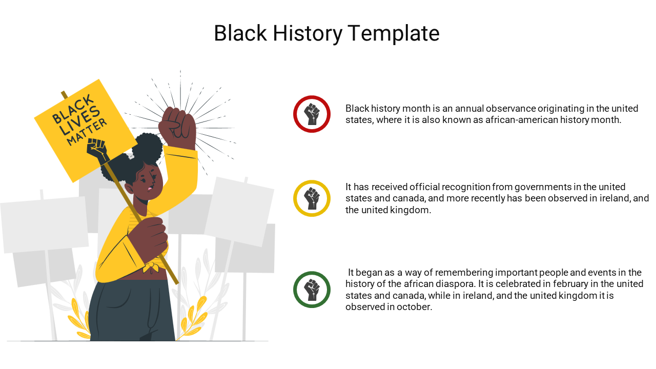 Black History Google Slide Template